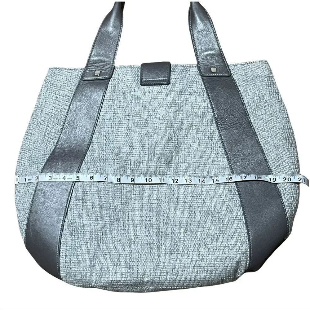 Parker Daniels Silver/Gray Tote Bag
